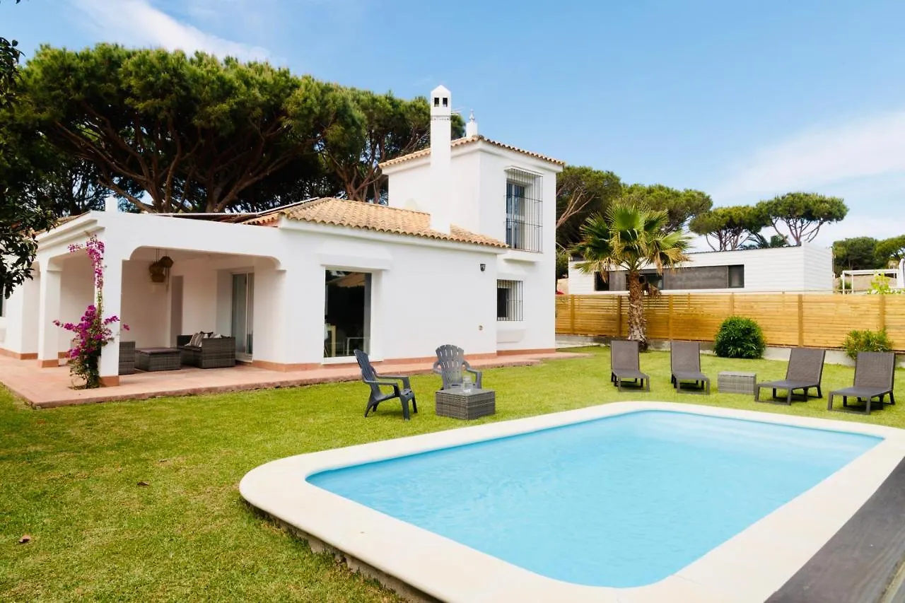 Villa Alemania Chalet Independiente Con Piscina En Urbanizacion Roche Conil Cadiz Andalucia Espana Spanyolország